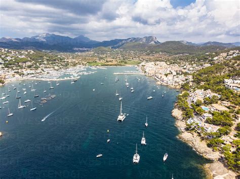 Balearic Islands, Mallorca, Port Andratx, Spain .